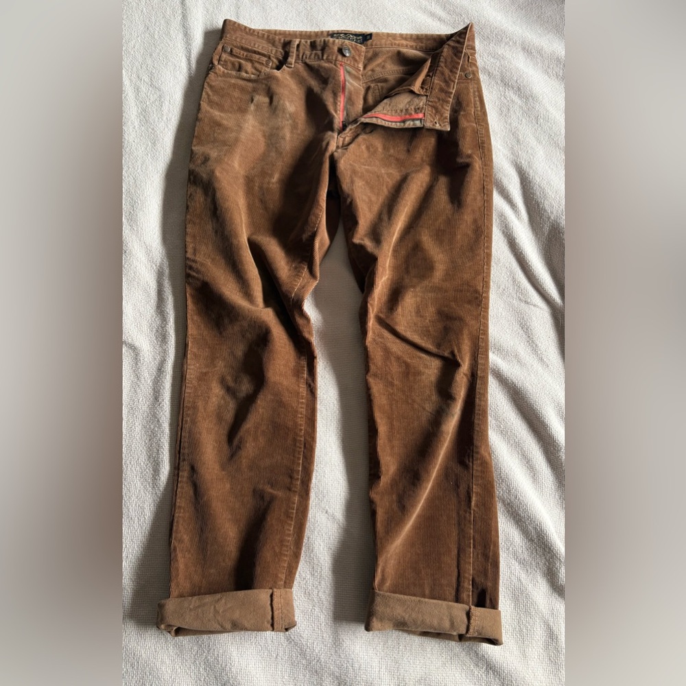 United By Blue Men's Corduroy Pants in Rich Brown